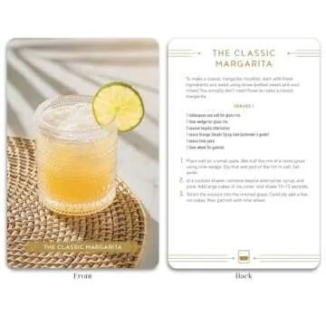 Delicious Mocktail Recipe Deck for All Occasions