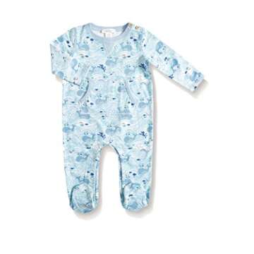 Angel Dear Boys, Girls & Unisex Viscose from Bamboo Footie Pajamas