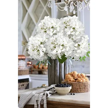 DILATATA Artificial Hydrangeas for Elegant Decor 26"