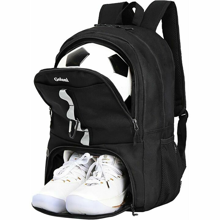 Youth Soccer & Basketball Bag with Ball Compartment