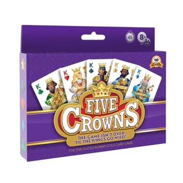 PlayMonster Five Crowns - Fun Family Card Game for All Ages