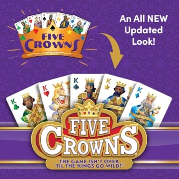 PlayMonster Five Crowns - Fun Family Card Game for All Ages