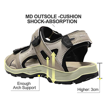 CAMEL CROWN Supportive Waterproof Hiking Sandals