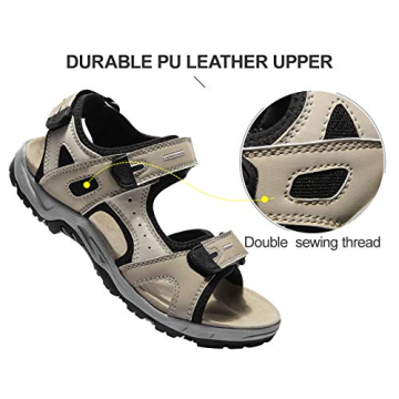CAMEL CROWN Supportive Waterproof Hiking Sandals