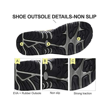 CAMEL CROWN Supportive Waterproof Hiking Sandals