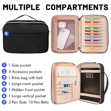 Dofilachy Bible Cover - Stylish and Functional Bible Case