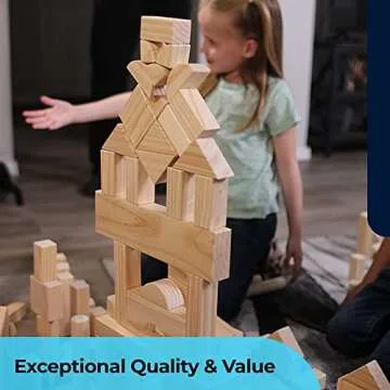 Premium Wooden Building Blocks for Creative Play