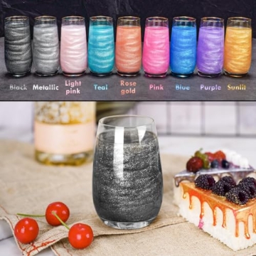 Edible Glitter Powder for Cakes & Drinks - NiHome