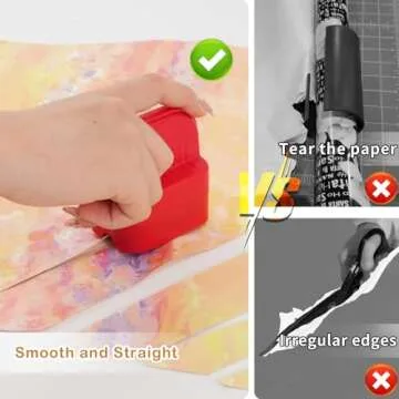 2Pcs Wrapping Paper Cutter Tool - Christmas Gift Essential