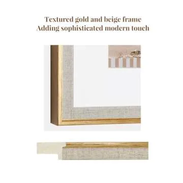 Framed Coastal Beach Wall Art Set of 2 – Sunny Days Holiday Vintage Camper Van and Bicycle with Palm Tree Prints – Tropical Travel Decor for Living Room, Bedroom, Bathroom – 16x20 Inches