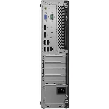 Powerful Lenovo ThinkCentre M720S Desktop with 24" Monitor