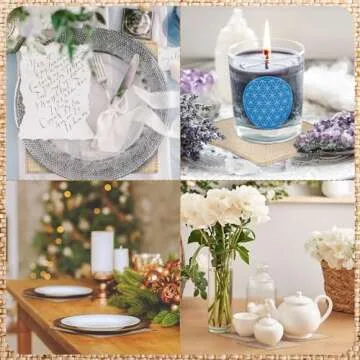 VitalCozy Burlap Squares for Events and Crafting Projects