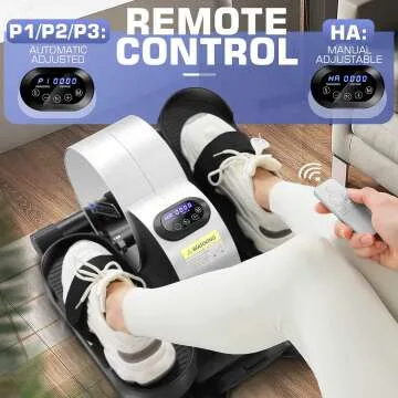 Electric Under Desk Elliptical with Fitness APP