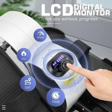 Electric Under Desk Elliptical with Fitness APP