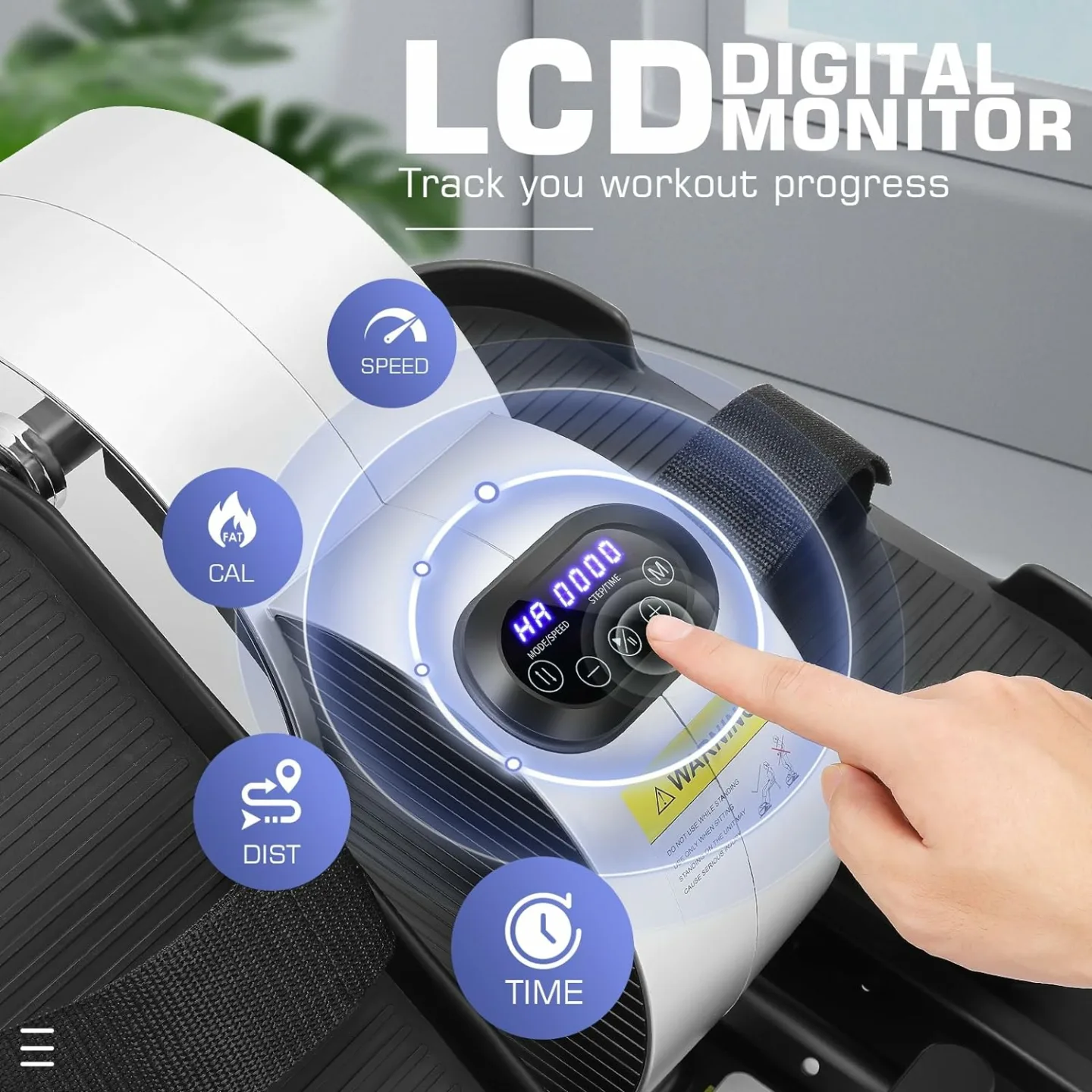 Electric Under Desk Elliptical with Fitness APP