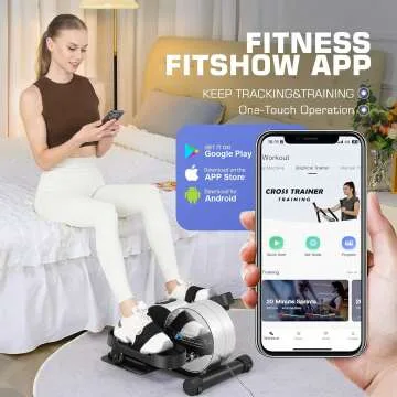 Electric Under Desk Elliptical with Fitness APP