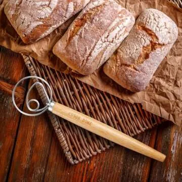 Dough Whisk Set - Premium Danish Whisks for Baking