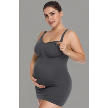 Lataly Seamless Nursing Tank Tops for New Moms