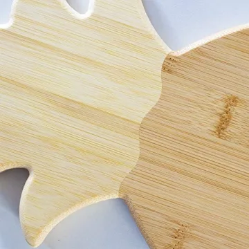Pineapple Shaped Bamboo Cutting Board for Charcuterie & Decor