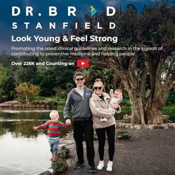 Dr Brad Stanfield Daily Low Dose MultiVitamin & Mineral for Men & Women to Support Cognitive Performance & Memory + Hyaluronic Acid for Skin Health + TMG for Exercise (150 Count)