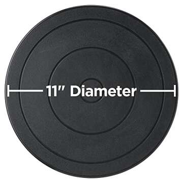 Wagner Spraytech C900086.M Turntable for Paint Spraying 11" Diameter Round Platform to Hold Spraying Projects, Smooth Rotation for Paint Spraying and Crafting Projects