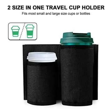 Accmor Luggage Drink Holder for Hassle-Free Travel