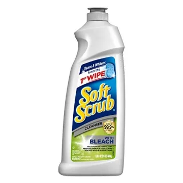 Soft Scrub with Bleach: Kills 99.9% Germs, 24oz Surface Cleaner