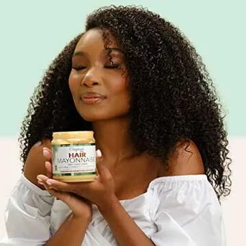 Originals By Africa's Best Hair Mayonnaise Conditioner – 2 Pack (15 oz Jars) – Enriched with Herbal Extracts, Egg Protein & Olive Oil for Deep Conditioning & Repair