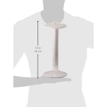 Daylight Company Halo Table Magnifying Lamp, Silver