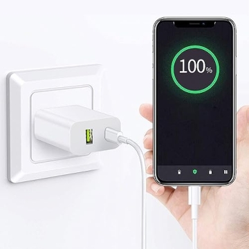 20W Dual USB C Charger Block for iPhone & Samsung