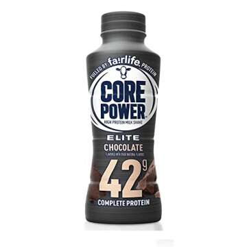 FAIRLIFE NUTRITION PLAN Core Power Elite 42g. Protein Shake, Chocolate - Liquid (14 fl. oz, 8 pk.)