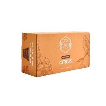 Crate 61 Organics Natural Handmade Bar Soap, Eco-Friendly Pack of 6