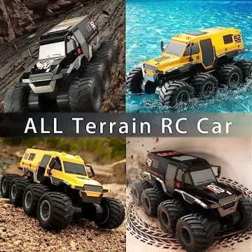KB KAIBO Amphibious RC Truck 8WD Off-Road Waterproof Remote Control Car