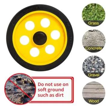 Zozen 4-Inch Measuring Wheel for Accurate Measurements