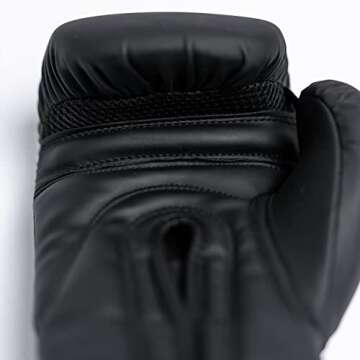 Superare Supergel V Boxing Gloves, Professional Training, Fighting, Kickboxing, Muay Thai and MMA Gloves, for Men and Women, Comfortable Strap Closure