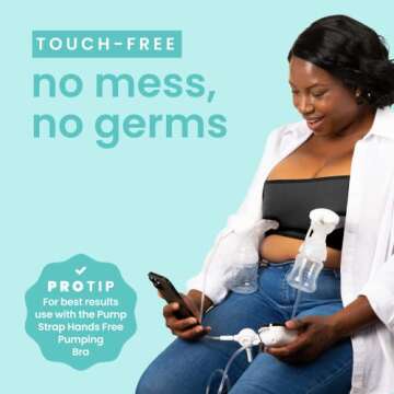 Organic Breast Pumping Spray, Pump Spray Breastfeeding, Breast Pumping Oil, Nipple Spray Pumping, Breast Pump Spray, Lubricant for Breast Shields and Flanges, Prevents Sore Nipples - 2 Oz