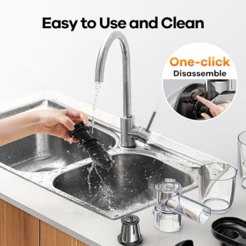 Cold Press Juicer: Easy Clean Slow Masticating Extractor