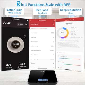 FITINDEX Food Scale with App for Precise Nutrition Tracking