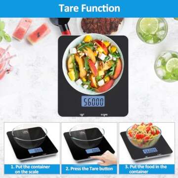 FITINDEX Food Scale with App for Precise Nutrition Tracking