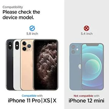 Spigen Tempered Glass Protector for iPhone 11 Pro/Xs/X