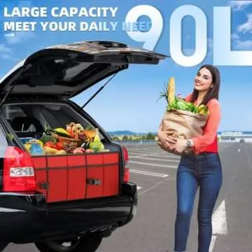 Upgraded Car Trunk Organizer for SUVs, Trucks & More