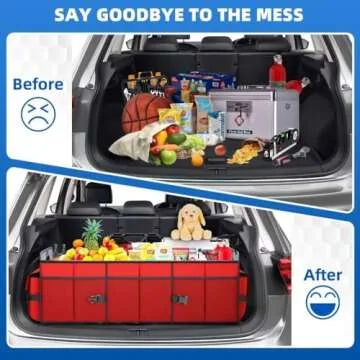 Upgraded Car Trunk Organizer for SUVs, Trucks & More