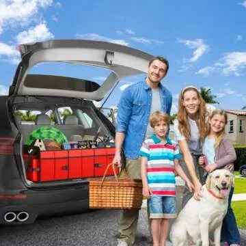 Upgraded Car Trunk Organizer for SUVs, Trucks & More