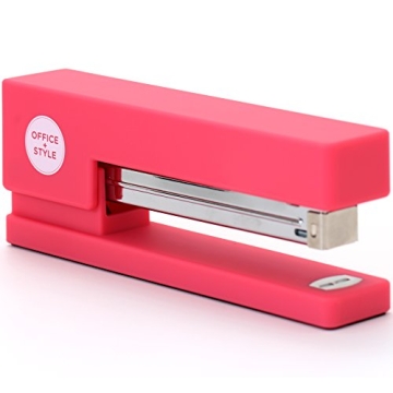 Stylish Jam-Free Pink Full Strip Stapler for All Needs