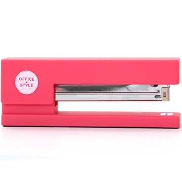 Stylish Jam-Free Pink Full Strip Stapler for All Needs