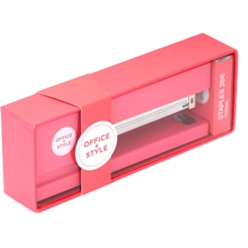 Stylish Jam-Free Pink Full Strip Stapler for All Needs