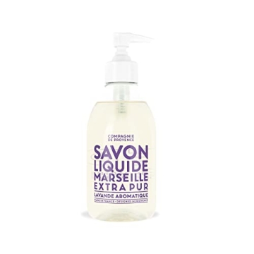 Compagnie de Provence Savon de Marseille Liquid Soap - Lavender Scent 10 Fl Oz