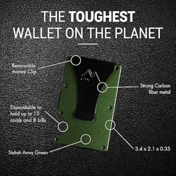 Mountain Voyage Slim RFID Wallet for Minimalists
