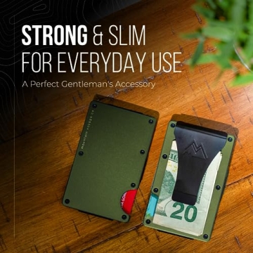 Mountain Voyage Slim RFID Wallet for Minimalists