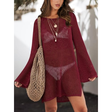 Stylish ANRABESS Women Swim Coverup for Summer 2024